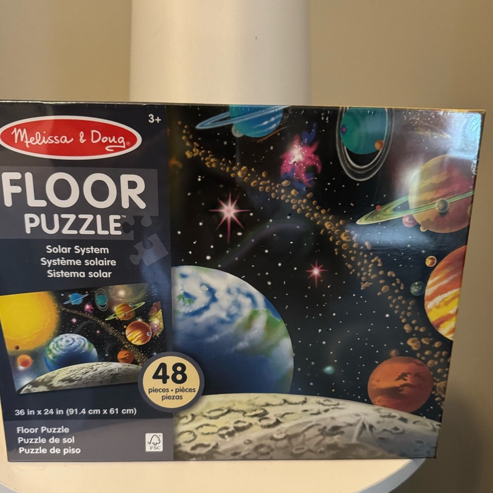 Melissa & Doug Solar System Floor Puzzle (48 pcs, 2 x 3 Feet)
